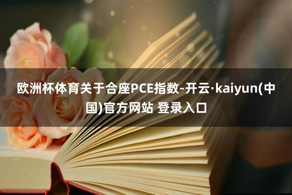 欧洲杯体育　　关于合座PCE指数-开云·kaiyun(中国)官方网站 登录入口